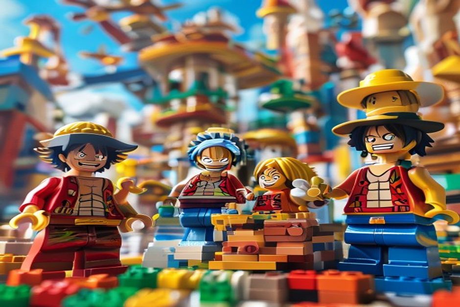 LEGO One Piece: Ritorno delle Stelle Live-Action nelle Animazioni 2D!